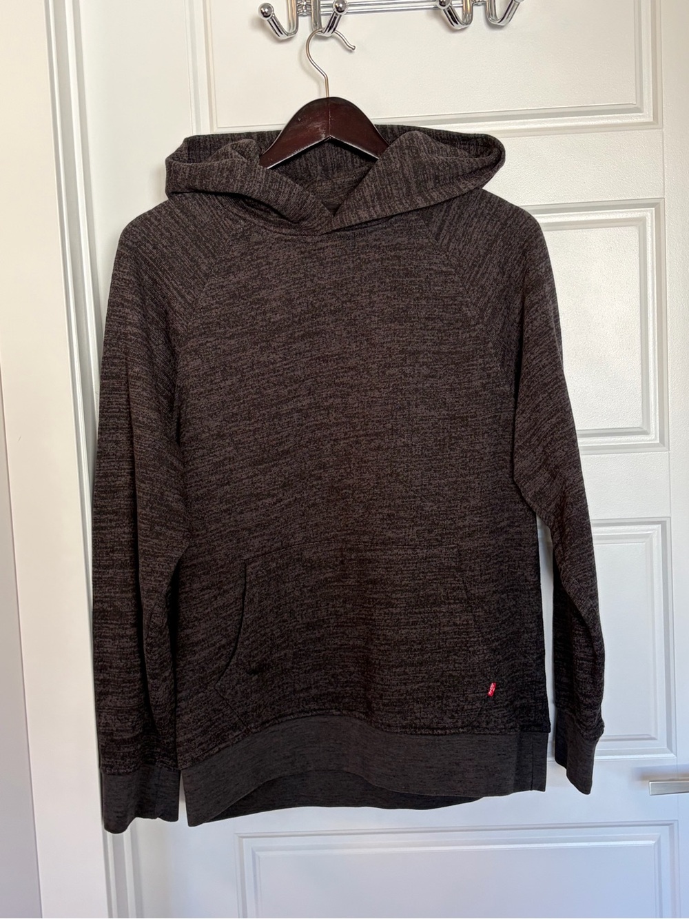 Levi's Gray Heather Relaxed Hoodie
